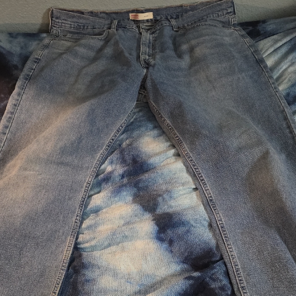 Signature by Levi Strauss Light Blue Relaxed Jeans